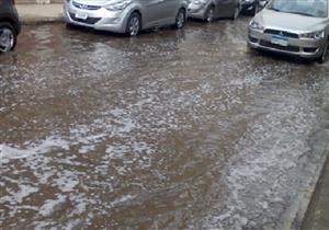 "المرور": كسر ماسورة مياه بطريق السويس في الاتجاه القادم من القاهرة