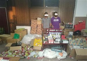 ضبط مليون و250 ألف قرص منشط جنسي في مداهمة لمصنع بالبساتين