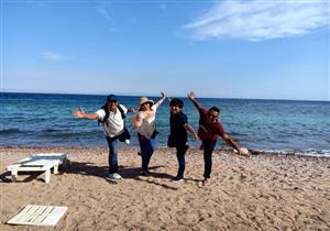  بالصور- وفد ياباني يتفقد المقاصد السياحية في جنوب سيناء