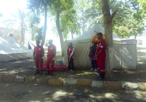  بالصور- طوارئ في قنا لمواجهة مخاطر السيول