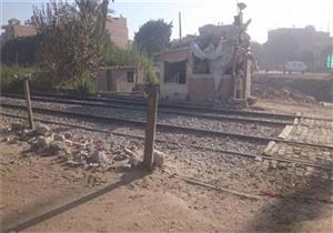 مرور الجيزة: استمرار غلق مزلقان الدكمي لتطويره