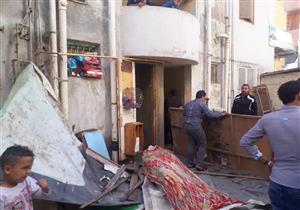 بالصور- حملة لإخلاء شقق المحافظة بدمياط وإعادة تسكينها