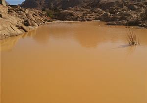 سيول محدودة في نويبع بجنوب سيناء (صور)