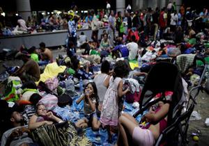 قافلة مهاجرين من أمريكا الوسطى تصل إلى حدود الولايات المتحدة