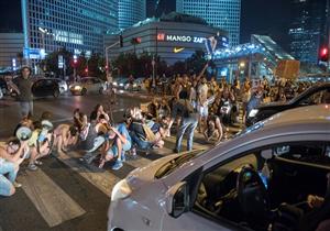 العالم في صور: متظاهرون في تل أبيب ضد تهدئة غزة