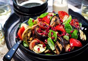 لمتبعي الدايت.. حضروا طاجن الباذنجان بالخضروات