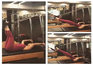 صور | النجمة الهندية عليا بهات تكشف تأثير التدريبات الرياضة على جسدها