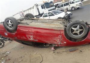  مصرع 4 أشخاص وإصابة آخر في انقلاب سيارة ملاكي بشارع رمسيس
