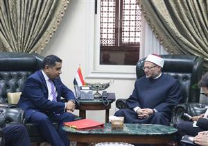 المفتي يلتقي مبعوث رئيس الوزراء البريطاني لحرية الدين