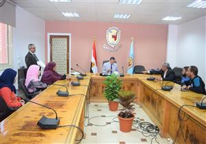 امتحان ذوي الإعاقة البصرية إلكترونيًا في جامعة سوهاج