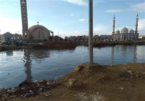 كسر ماسورة الصرف الصحي بالبساتين يتسبب في انقطاع المياه عن زهراء المعادي