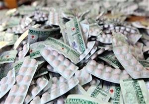 ضبط 9 آلاف قرص "ترامادول" في منزل عاطل ببولاق الدكرور