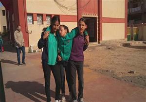  بالصور.. تجربة عملية لإخلاء مدرسة في حالة الطوارئ ببورسعيد