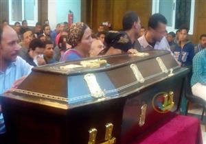 الكنيسة الإنجيلية تُصلي على أحد شهداء حادث المنيا