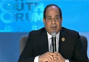 السيسي: "كل تخريب وتدمير في الدولة الشباب هيدفع تمنه"
