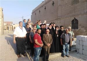 الأول من أوروبا.. وفد مسيحي فرنسي يزور مسار العائلة المقدسة في المنيا