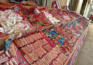 بالصور.. إقبال على حلوى المولد بالأسواق الشعبية في طنطا