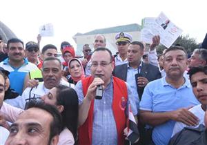 بالصور.. 5 آلاف شاب يشاركون في ماراثون "إجري لصحتك" بالإسكندرية