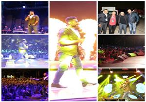 بالصور.. تامر حسني يتألق بـ"الجامعة الأمريكية" فى أولى حفلاته بعد أزمته الصحية