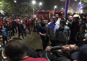 ارتفاع عدد المصابين في حريق العائمة النيلية بالمنصوة