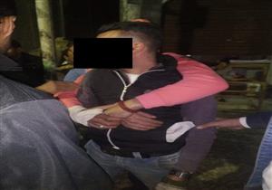 بالصور.. أهالٍ في دمياط يلقنون "لص الموتوسيكلات" علقة ساخنة