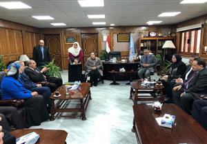 جامعة الأزهر تُوقع برتوكولاً مع رئيس جهاز المشروعات الصغيرة والمتوسطة