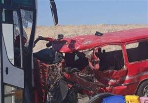 إصابة 15 عاملًا في تصادم أتوبيس وميكروباص في الشرقية