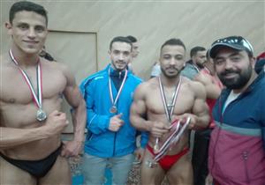 4 ميداليات فضية وبرونزية لجامعة الإسكندرية في بطولة الجمهورية لكمال الأجسام (صور)