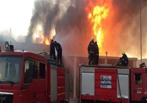 مساعد وزير الداخلية وقيادات أمنية تصل موقع حريق السلام لمتابعة عمليات الإطفاء