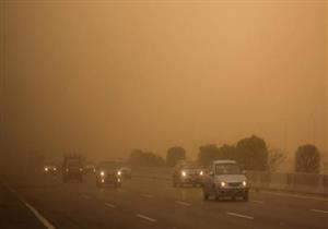 هبوب رياح شديدة محملة بالأتربة على كفرالشيخ