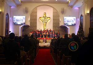 بالصور- احتفالية عيد الميلاد.. أبناء الإنجيلية في حضرة "الكانتاتا"