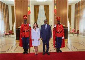 السفيرة نهى خضر تقدم أوراق اعتمادها للرئيس السنغالي (صور)