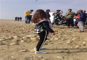 دينا فؤاد تصور مشاهدها في "قرمط بيتقرمط" بالحزام الأخضر