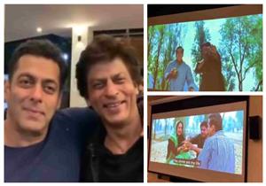 بالفيديو والصور- بعد نجاح "Zero".. سلمان خان يستعيد ذكرياته مع شاروخان