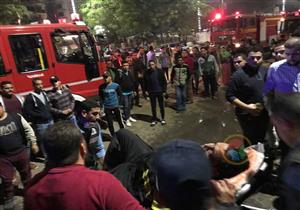 إصابة 3 بينهم جندي بالحماية المدنية في حريق العائمة النيلية بالمنصورة