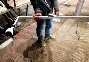 التحفظ على كاميرات المراقبة بمسرح جريمة مقتل تباع على يد سائق في حلوان