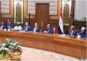 بالصور.. السيسي يؤكد استعداد مصر لدعم المحاكم الدستورية في إفريقيا