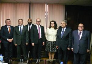 وزيرالكهرباء يبحث مع  مسئولي "abb" دعم التعاون الثنائي