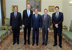 السيسي يستقبل وفد قيادات الطائفة الإنجيلية الأمريكية