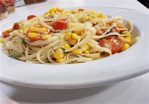 بالفيديو-مكرونة فيتوتشيني بالذرة على طريقة سالي فؤاد