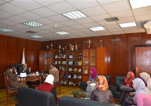 اجتماع طارئ مع مدير المدن الجامعية بالمنوفية عقب واقعة الـ"ديدان"