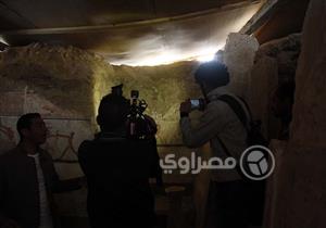 بالصور.. وزير الآثار: الانتهاء من مشروع تطوير منطقة الأهرامات منتصف العام