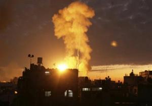 طائرات الاحتلال الإسرائيلي تقصف موقعين لحماس جنوب قطاع غزة