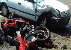 مصرع مواطنين في حادث تصادم بطريق "الحادثة- القناطر الخيرية"