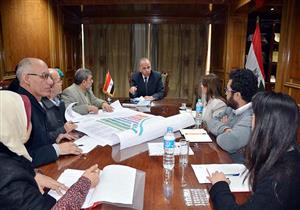 محافظ القليوبية يجتمع بمسؤولي الـ"هابيتات" لوضع تخطيط أمثل للأراضي