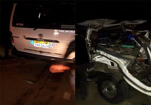 اللقطات الأولى لحادث محور المشير.. والإسعاف تنقل 3 ضحايا و10 مصابين