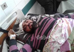 صور- مُصاب بـ"قطاري البحيرة": "كنت مُدرب سباحة وذراعي مش هيجدف تاني"