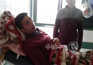 "محمد" مصاب بـ"قطار البحيرة": "كنت مسافر أدور على شغل.. وأصبحت عاجزا" - صور