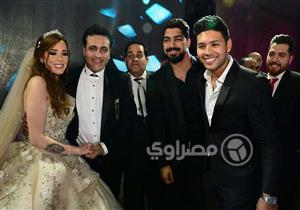 بالصور  .. نجوم الأغنية يشعلون زفاف محمد رحيم وانوسه كوته 