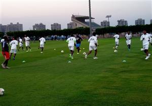 ولايتا ديتشا يخوض مرانه الأول على الملعب الفرعي باستاد القاهرة